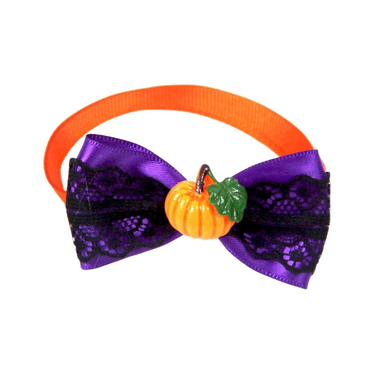 Cat Choker Necklace Cat Bowties Fall Halloween  F