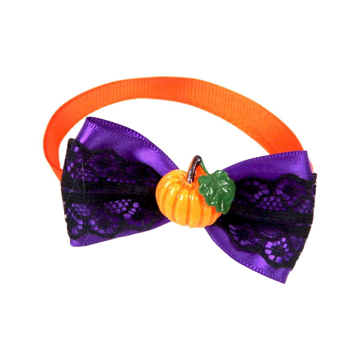 Cat Choker Necklace Cat Bowties Fall Halloween  F