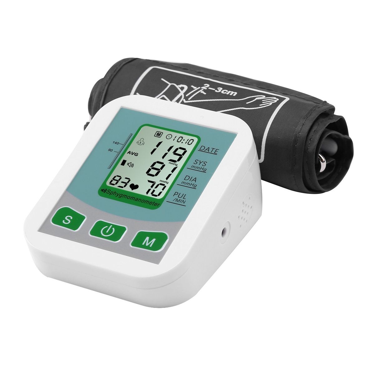 USB Digital Arm Automatic Blood Pressure Monitor   Household