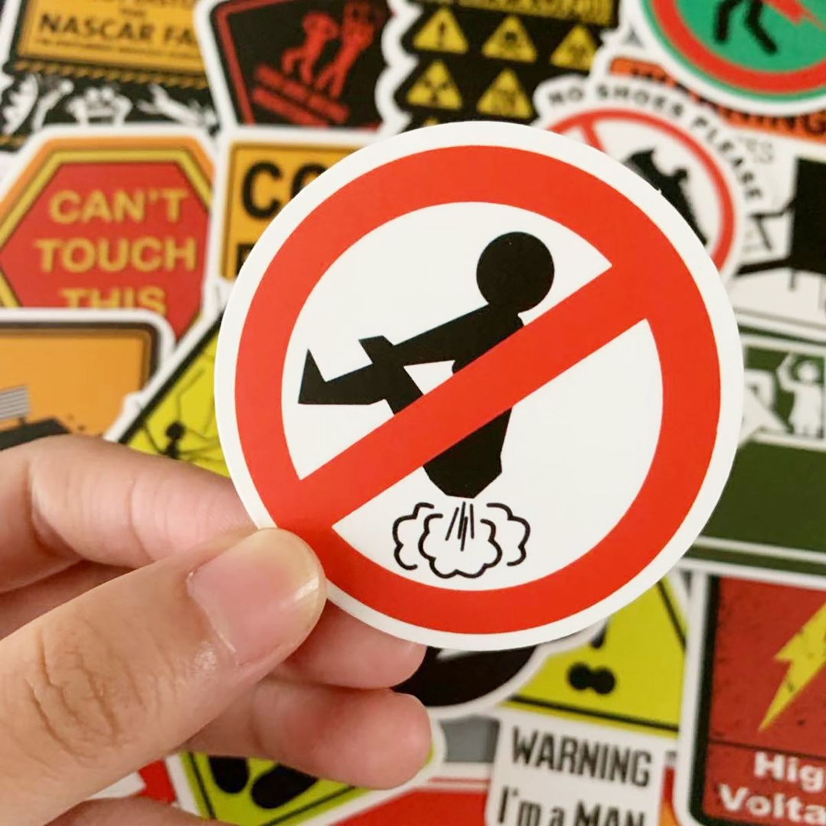 50PcsSet Graffiti Stickers Cartoon Graffiti Decals Water A