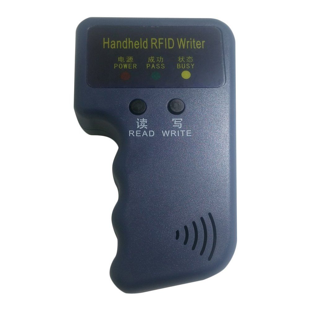 DM Handheld 125Khz EM4100 RFID Copier Writer Duplicator Programmer Reader  Dark Blue