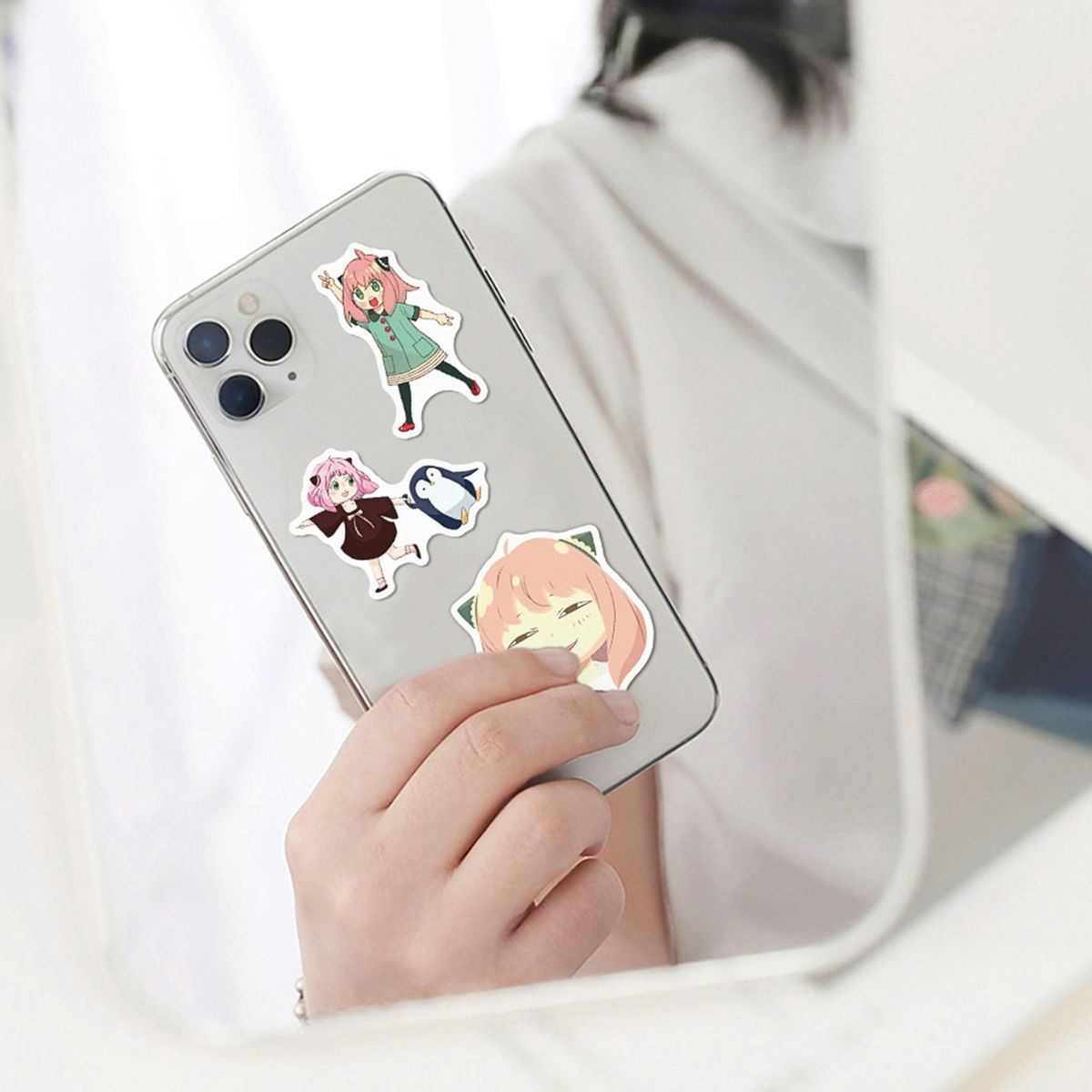 50PcsSet Luggage Sticker Spy Family Cartoon Suitcase Sticker 50pcs