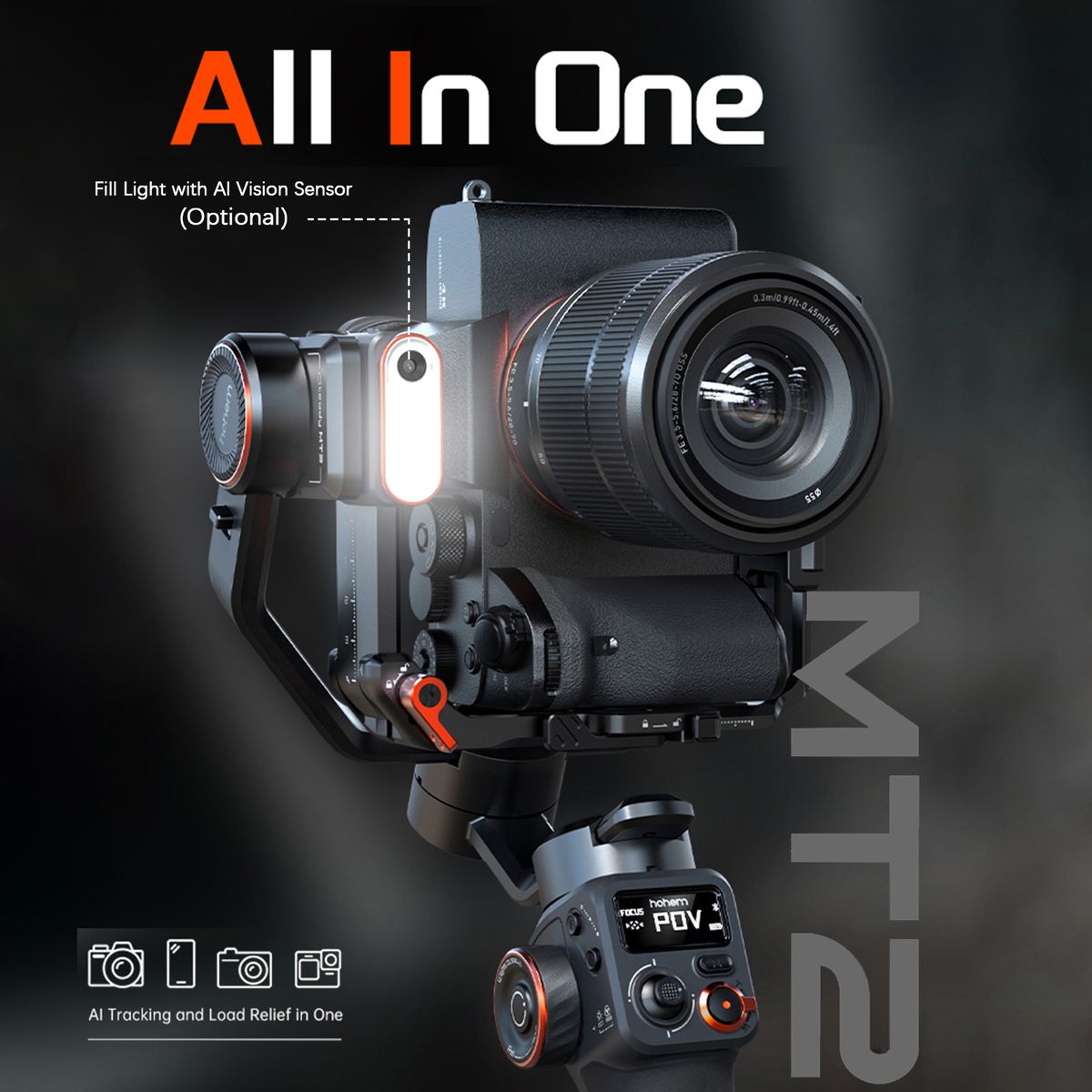 ISteady MT2 Kit 3-Axis Camera Stabilizer Gimbal