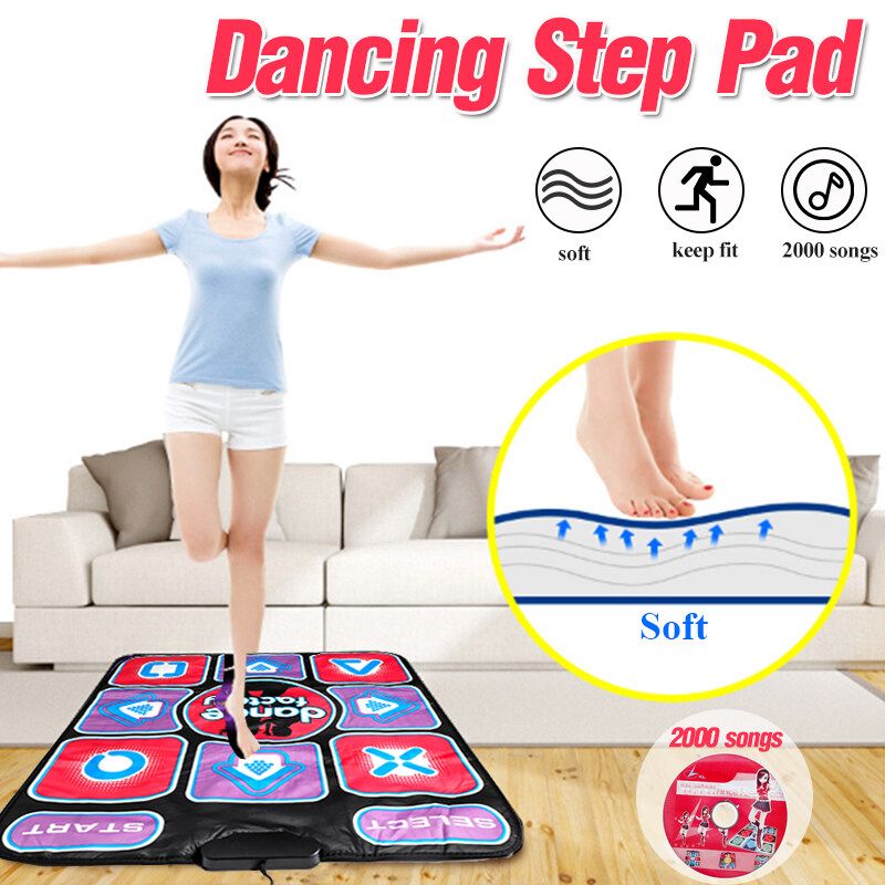 USB Non-slip Dance Mat Pad Pad Blanket Work For PC TV Video Party Household Game