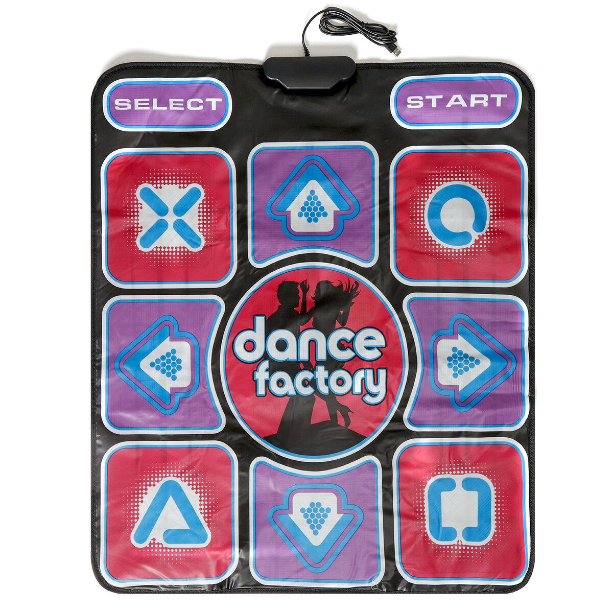 USB Non-slip Dance Mat Pad Pad Blanket Work For PC TV Video Party Household Game