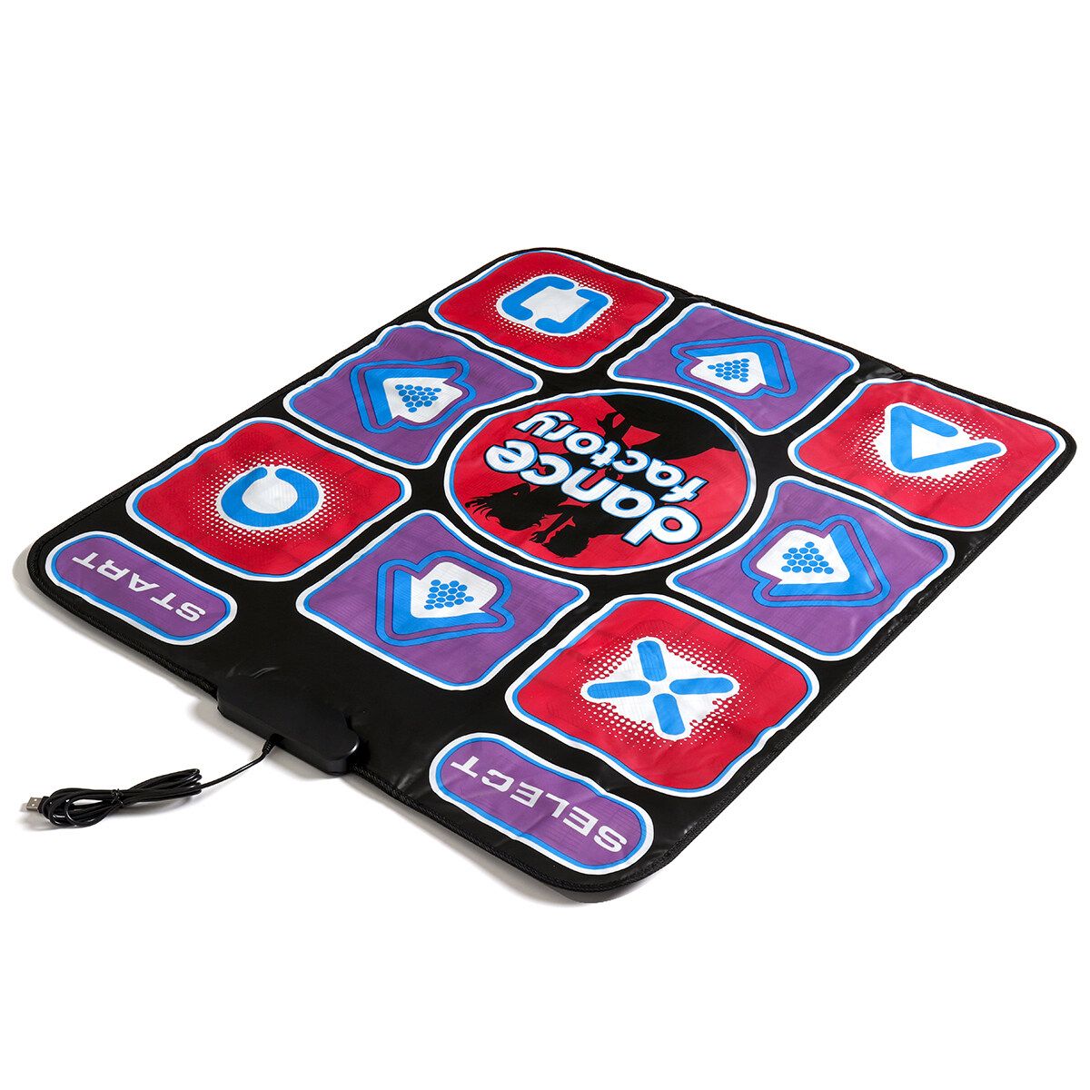 USB Non-slip Dance Mat Pad Pad Blanket Work For PC TV Video Party Household Game