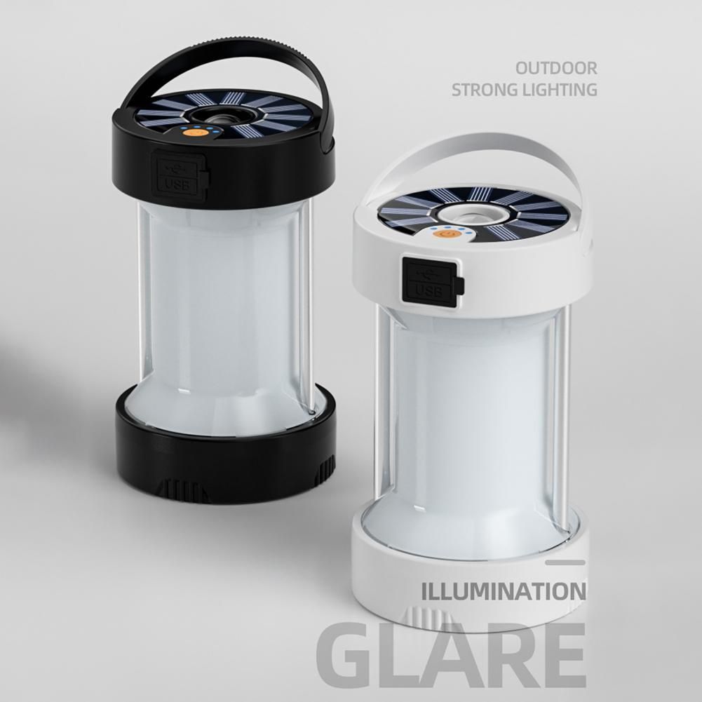 Lightweight  High-quality Solar 18650 Battery LED Camping