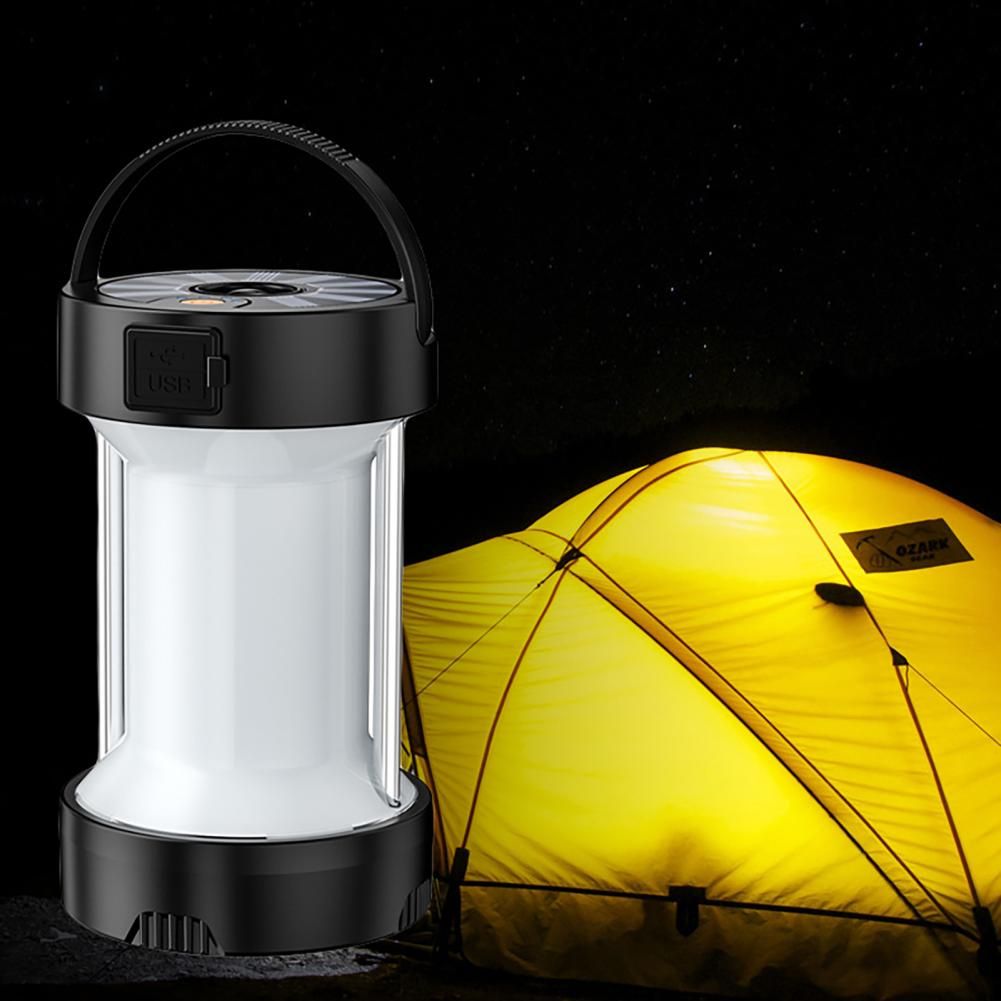 Lightweight  High-quality Solar 18650 Battery LED Camping