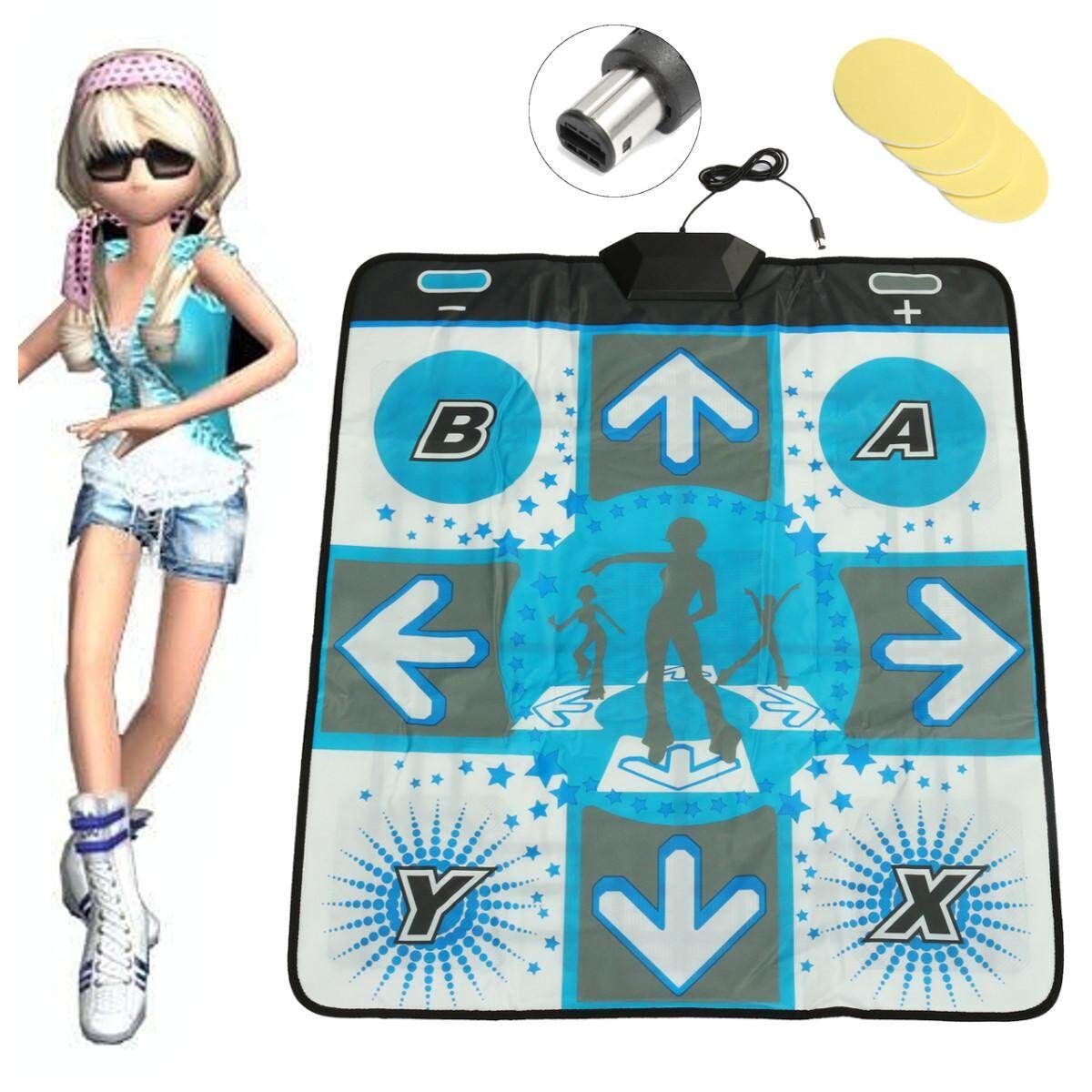 Details About Non-slip Dance Revolution Dancing Pad Mat For Nintendo Wii GameCube NGC DDR Game