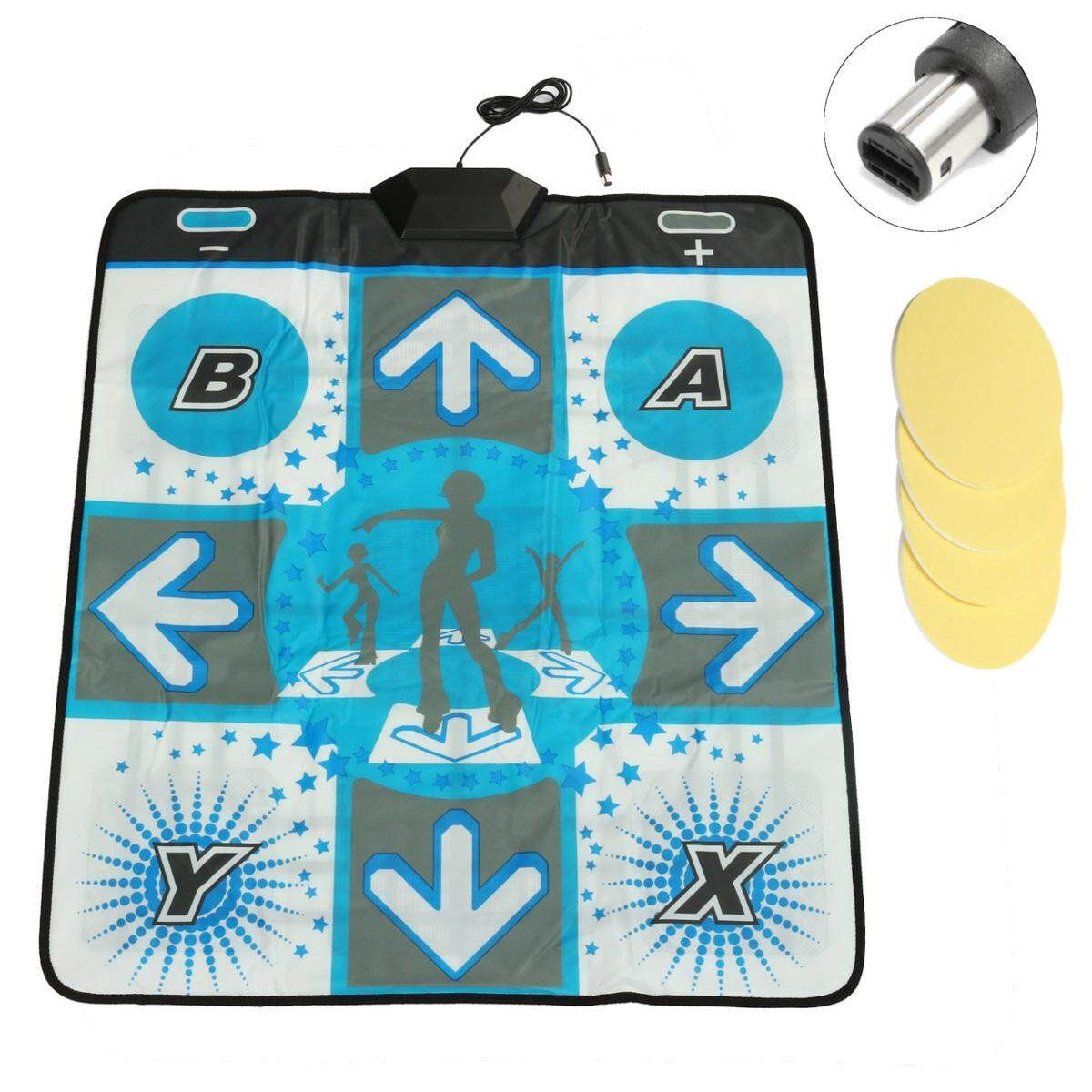 Details About Non-slip Dance Revolution Dancing Pad Mat For Nintendo Wii GameCube NGC DDR Game