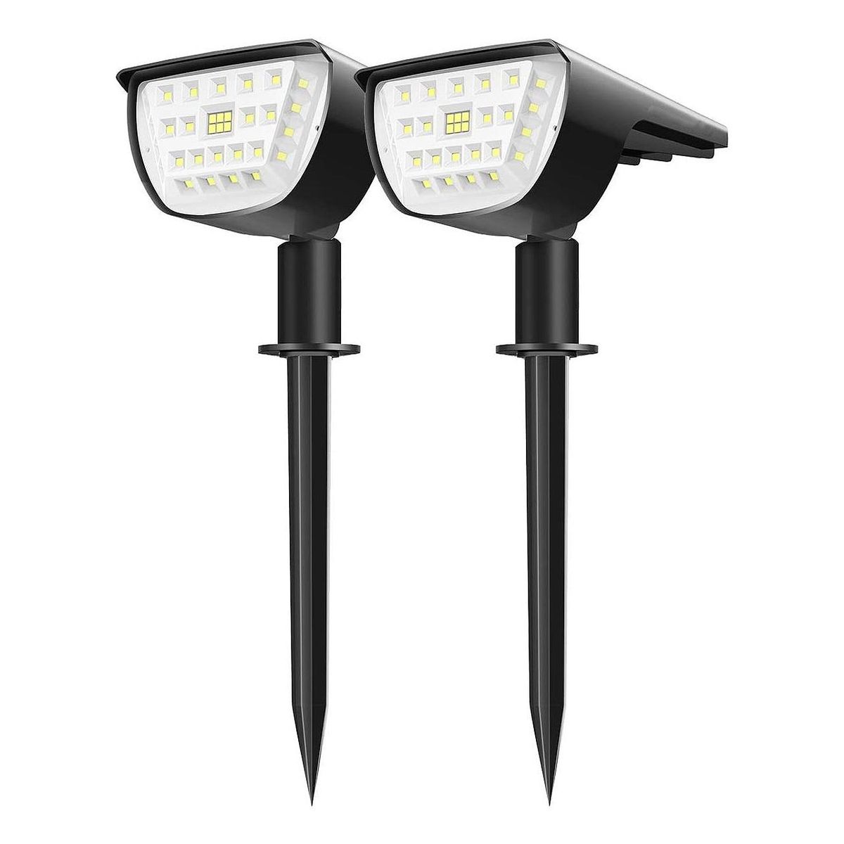 Solar Spot Lights Landscape Wall Lights for Porch Yard A