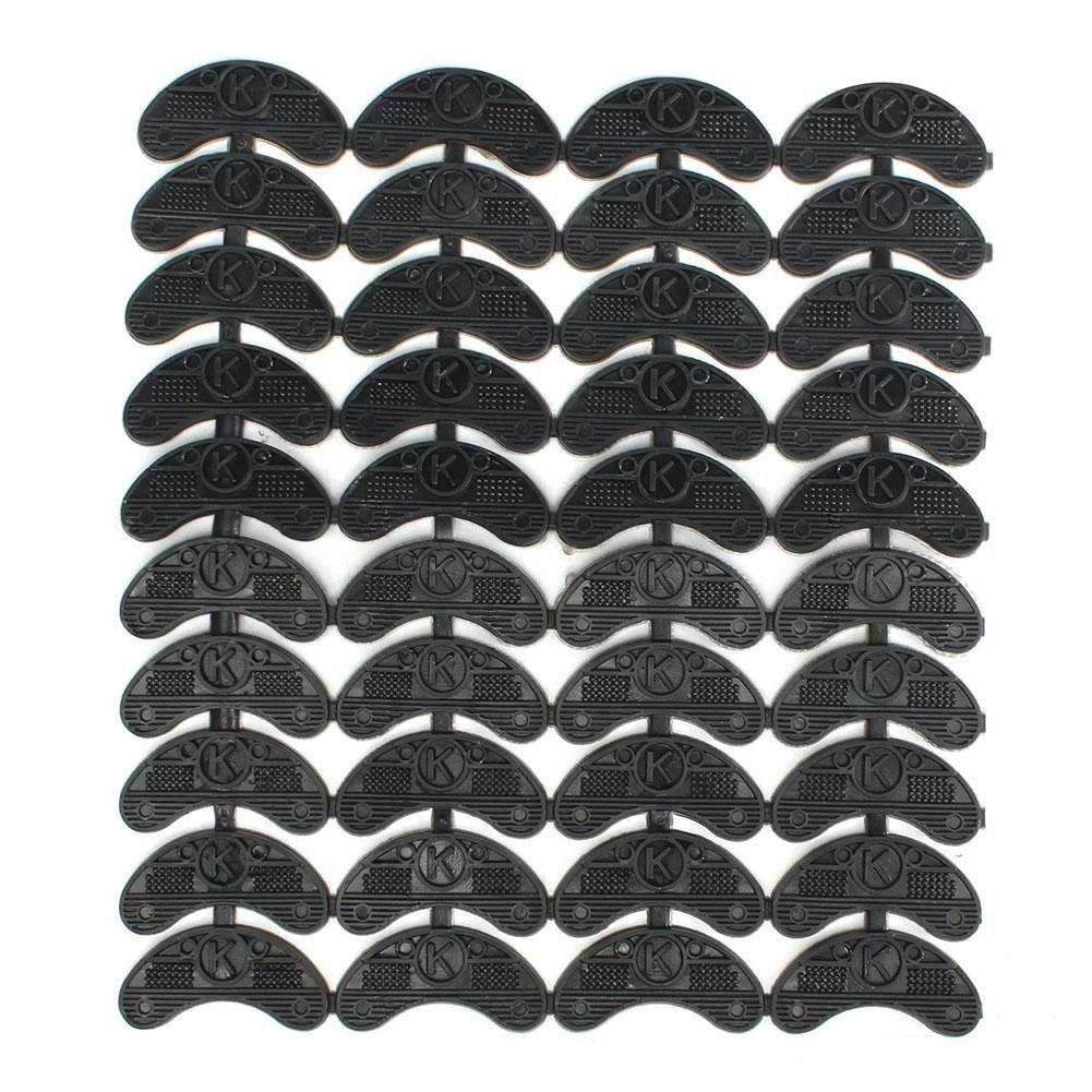 40PCS 20-Pair Rubber Heel Savers Toe Plates Taps DIY Shoe