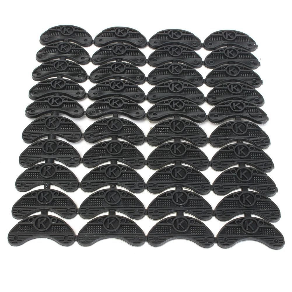 40PCS 20-Pair Rubber Heel Savers Toe Plates Taps DIY Shoe