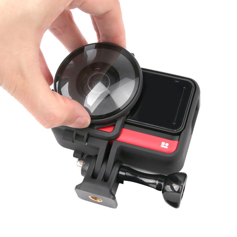 2Pcs High Clarity Lens Protection Cover Cap Guard For-Black