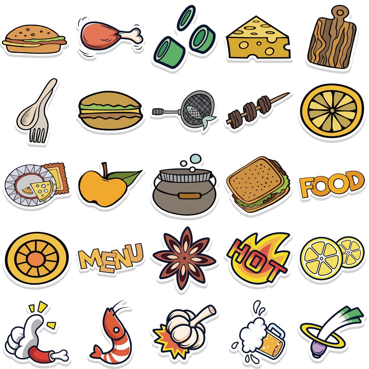 50PcsSet Laptop Stickers Cartoon Graffiti Decals Water Bottle Motorcycle Stickers