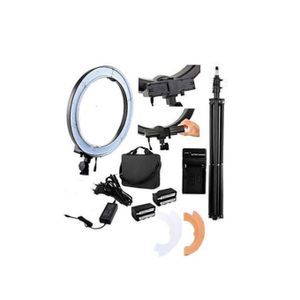 18 Inches Rechargeable LED Ring Light With Battery