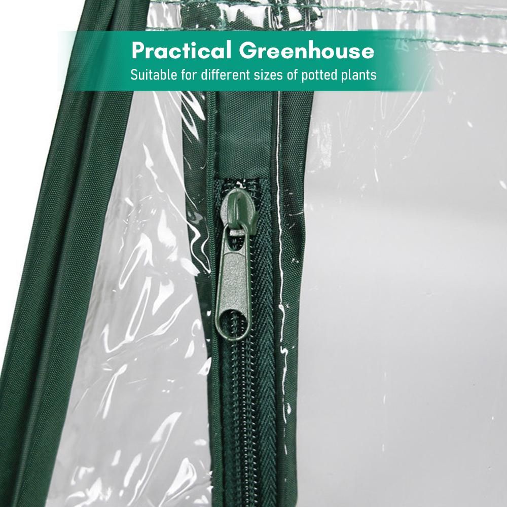 Greenhouse Mini Plant Cover Pop Up PVC Greenhouses Backyard Protecting for Flower Grow Gardening Rain Shelter   Frost Tents for Outdoor Plants Sunshine Room