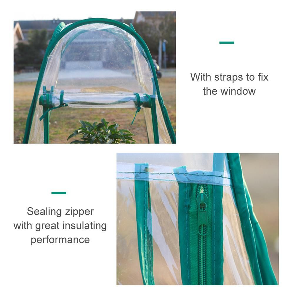 Greenhouse Mini Plant Cover Pop Up PVC Greenhouses Backyard Protecting for Flower Grow Gardening Rain Shelter   Frost Tents for Outdoor Plants Sunshine Room
