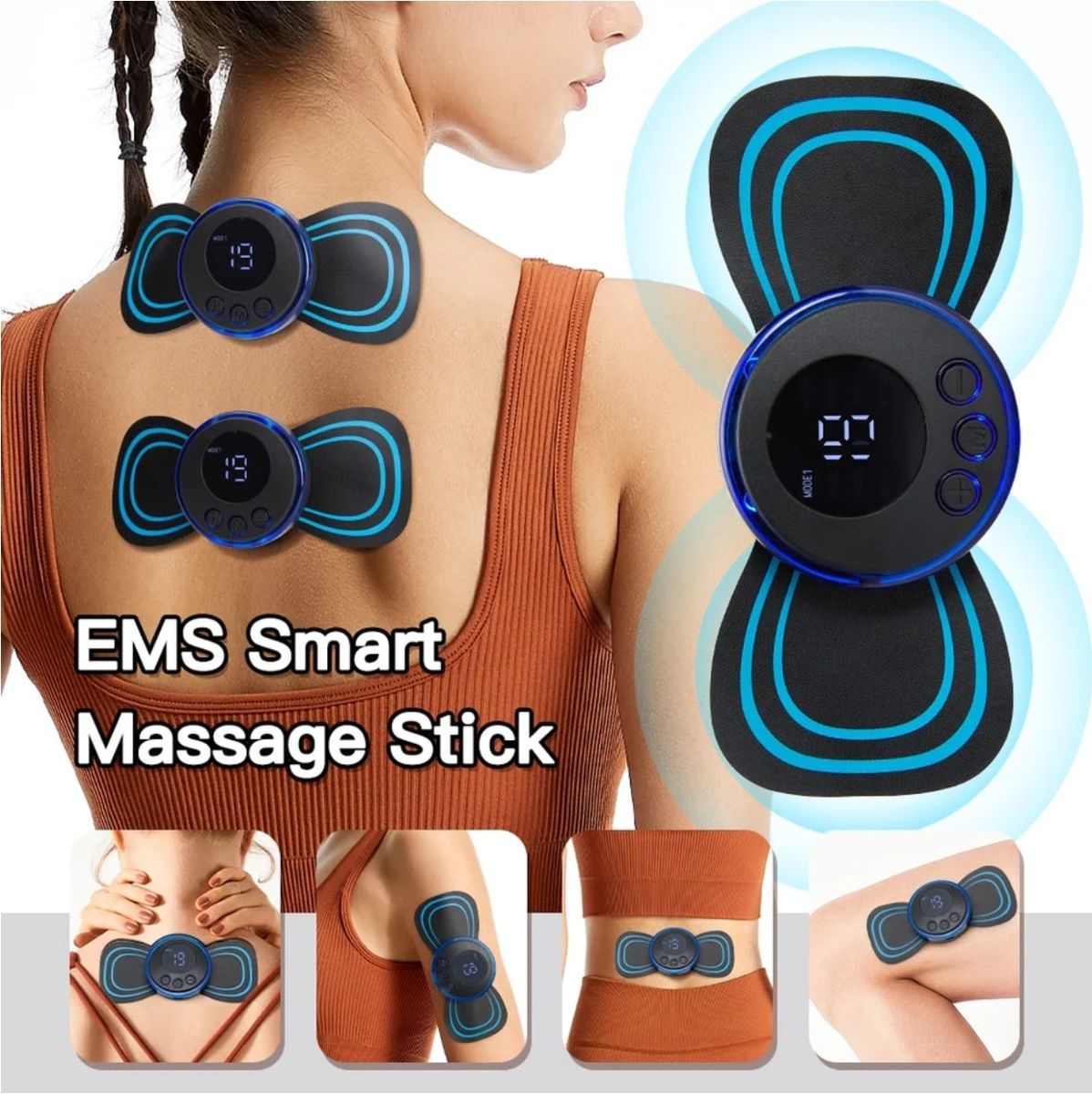 EMS PULSE BODY MASSAGER RELAXER BODY SHAPER