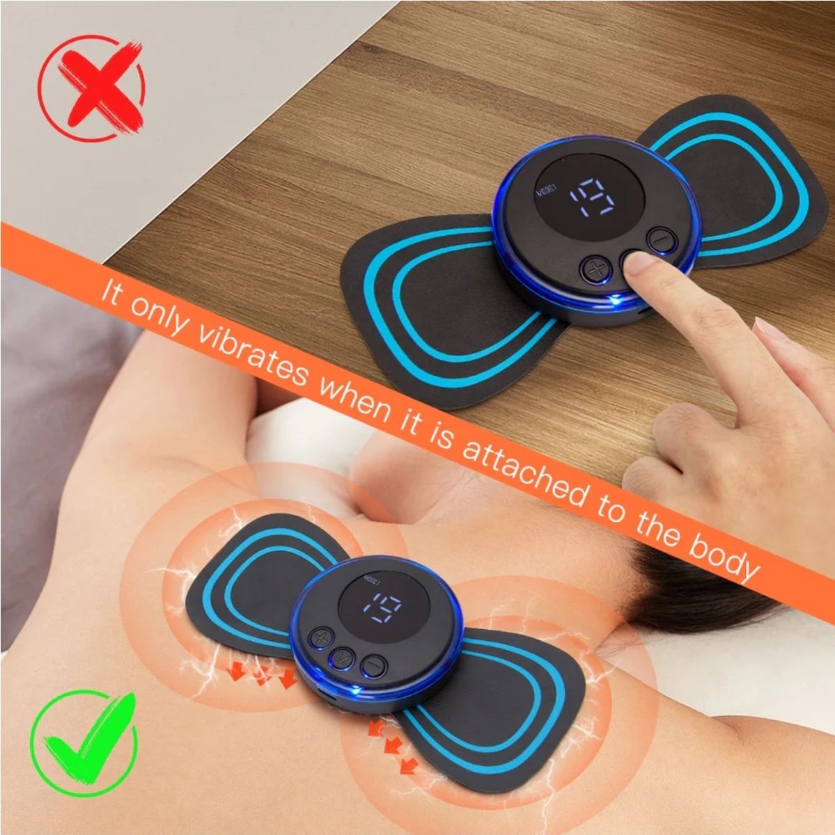 EMS PULSE BODY MASSAGER RELAXER BODY SHAPER