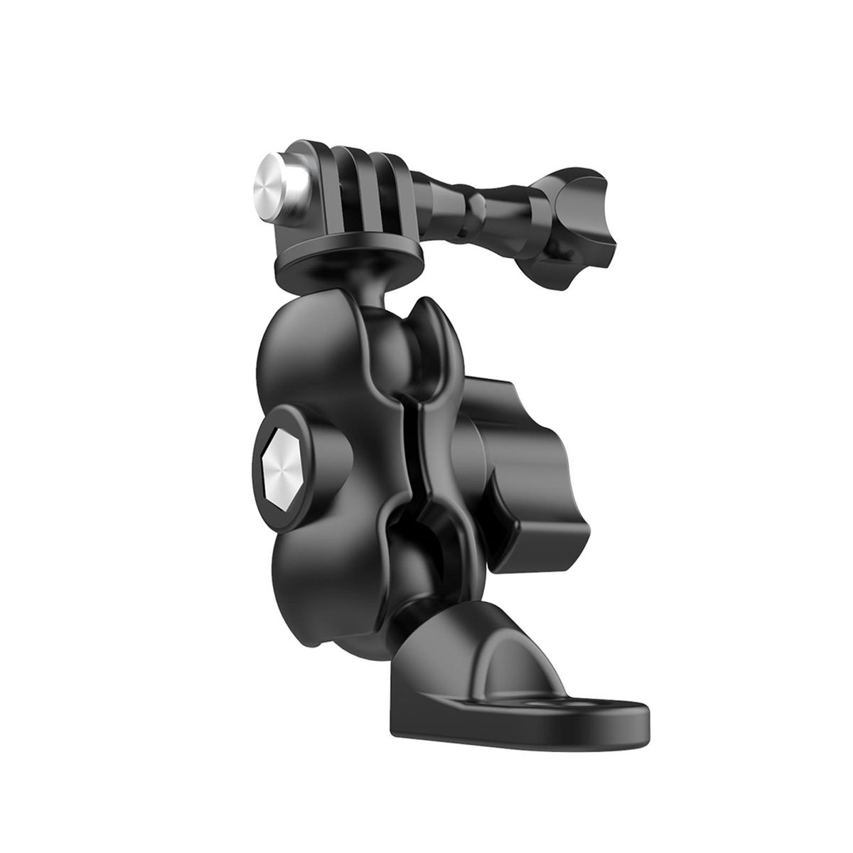 TELESIN Action Camera Motorcycle Rear-view Mirror Mounting Bracket 360° Rotation Action Camera Mount Adapter Replacement for GoPro Hero 11/10/9/8/7/6/5 Sports Cameras