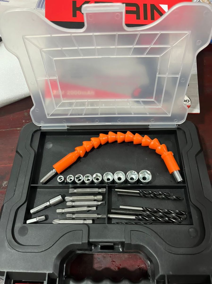 Cordless Drill Screw Machine 28volt With Tools Set