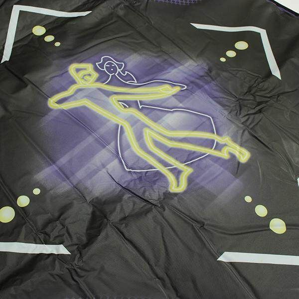 2PCS Dance Pads Mats For Super Dancer On Computer Black Purple