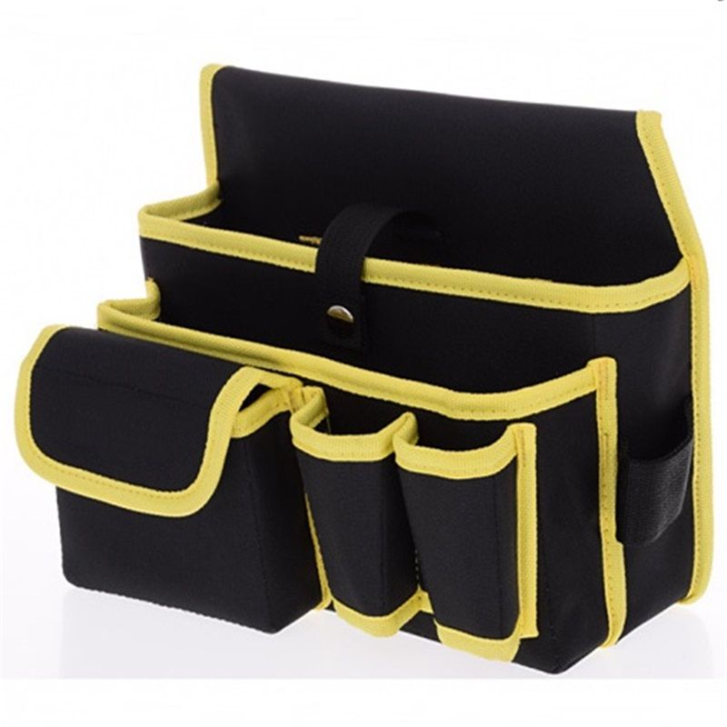Multi-pocket Tool Bag Oxford Cloth Waterproof Fabric Tool Kit Shoulder Bodypack Hardware Mechanic's Electrician Canvas With Belt