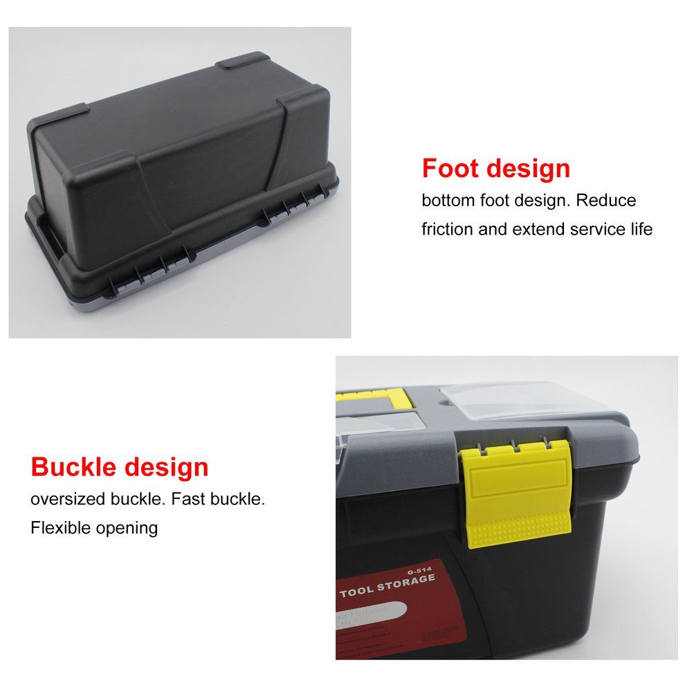 Hardware Toolbox Household Multifunction Repair Toolbox Car Storage Box