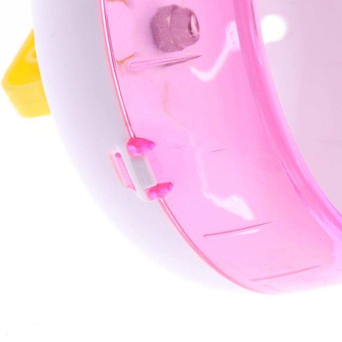 Adjustable Silent Hamster Syrian Exercise Running Spinner Wheel Pink