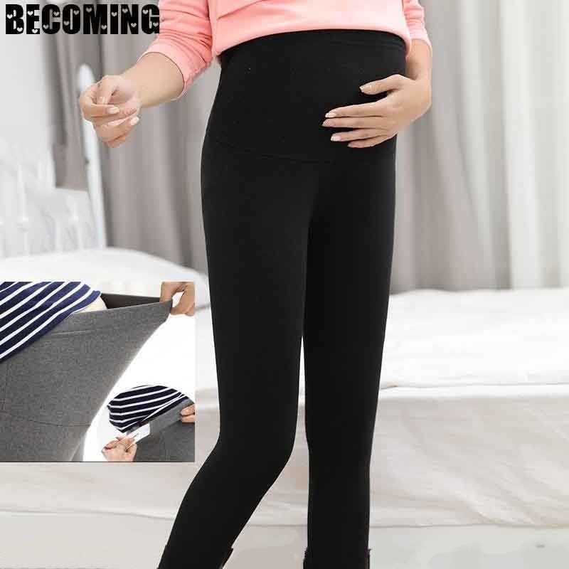 Cotton Skinny Leg Pregnancy Pants