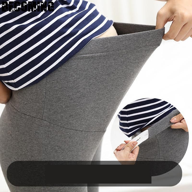 Cotton Skinny Leg Pregnancy Pants