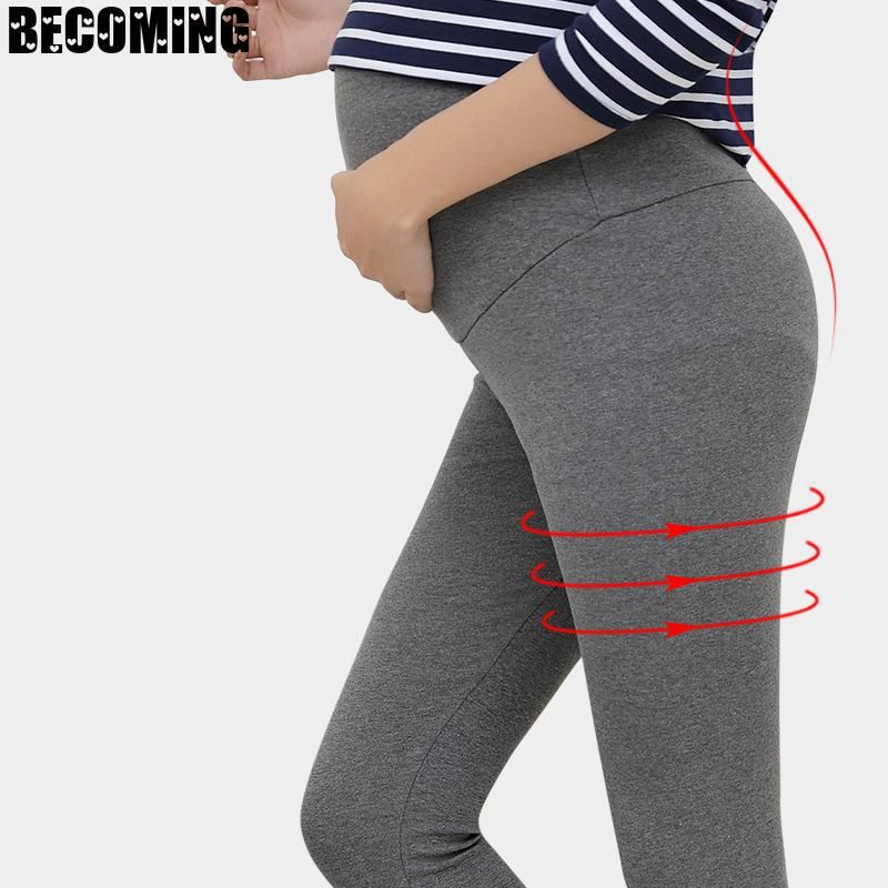 Cotton Skinny Leg Pregnancy Pants