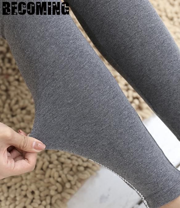 Cotton Skinny Leg Pregnancy Pants