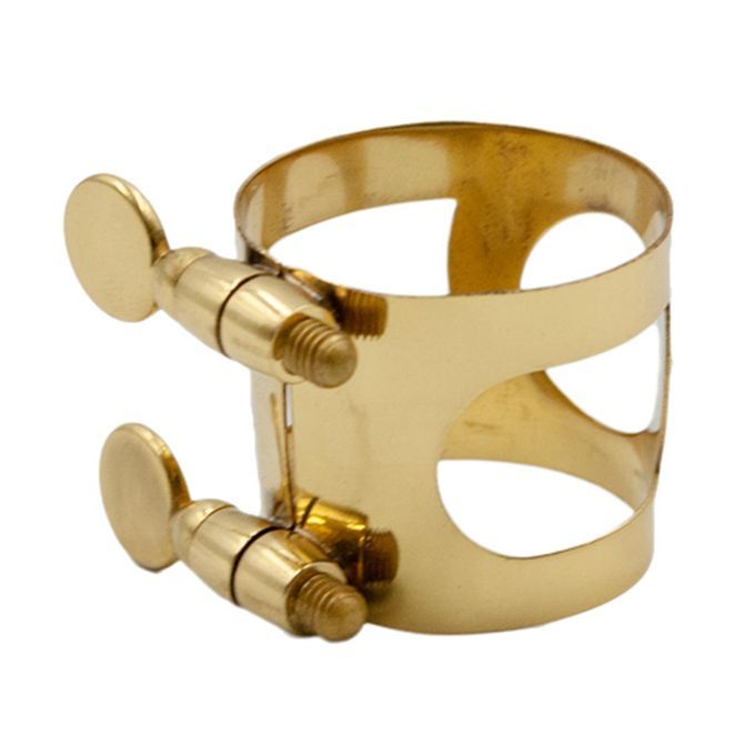 Metal Mouthpiece Pipe Head Clamp Ligature For Soprano Alto Tenor