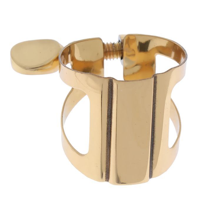 Metal Soprano Sax  Mouthpiece Ligature Clip For Wind Woodwind