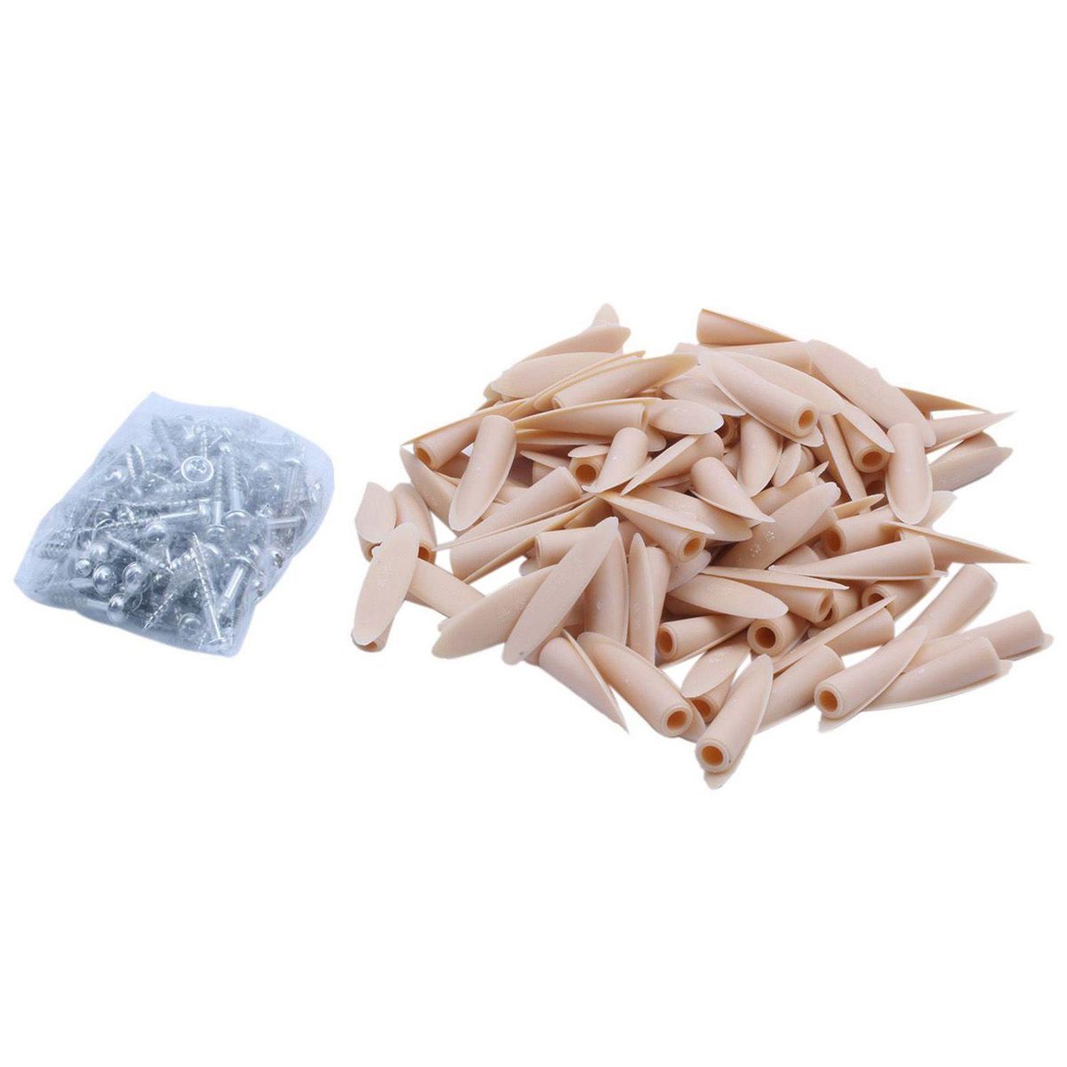 200pc Pocket Hole Screws Plugs Kit For Kreg Jig Wood