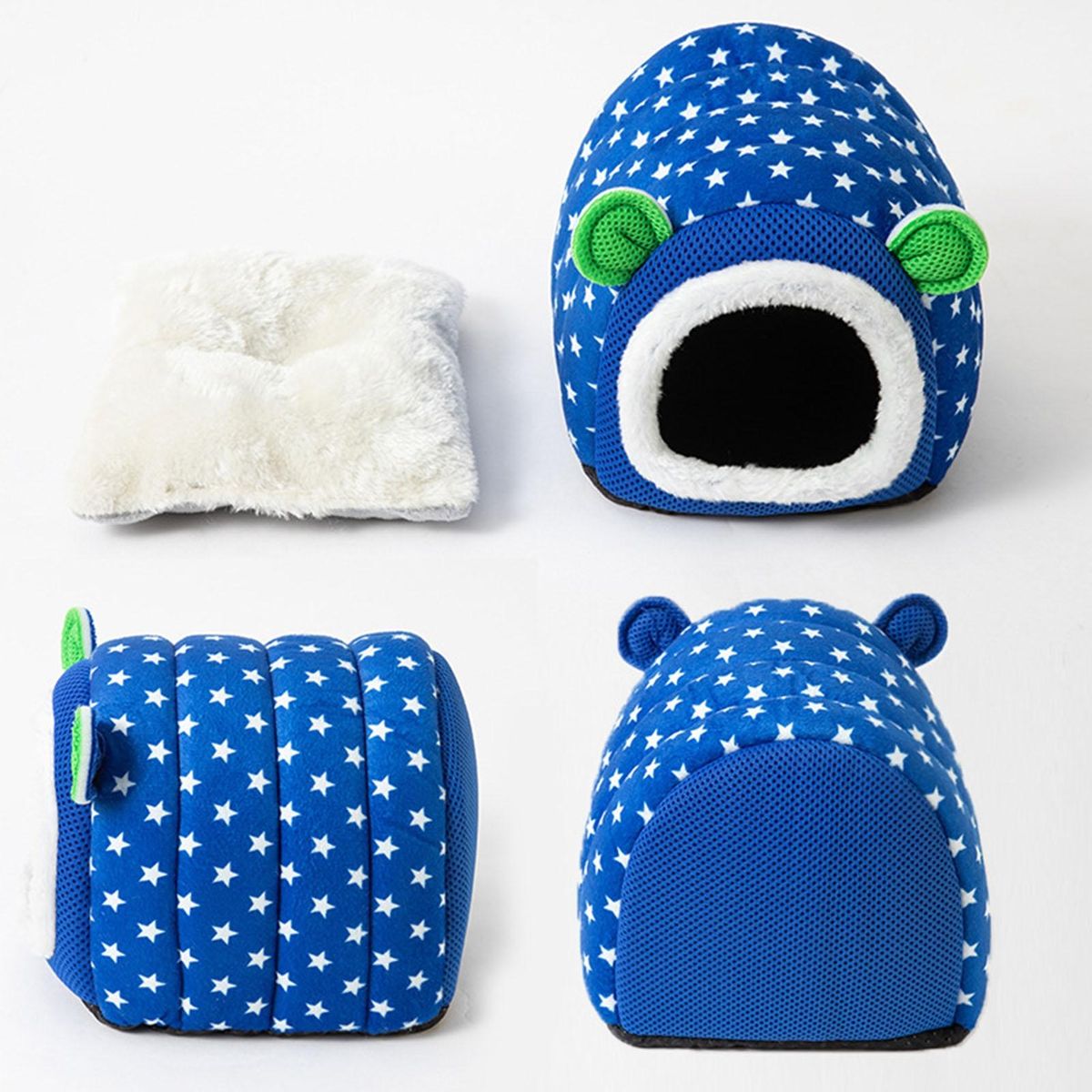 Small Pet Nest Pumpkin Shape Hamster Hideout House Pet Bed House