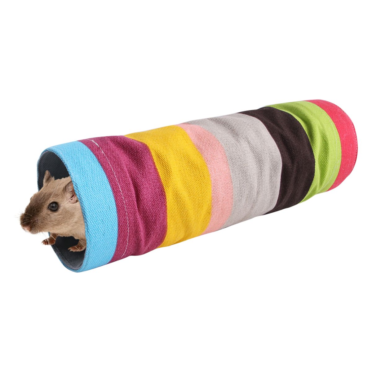 Small Animals Guinea Pig Tunnels Hideaway Play Toy For Dwarf Rabbit