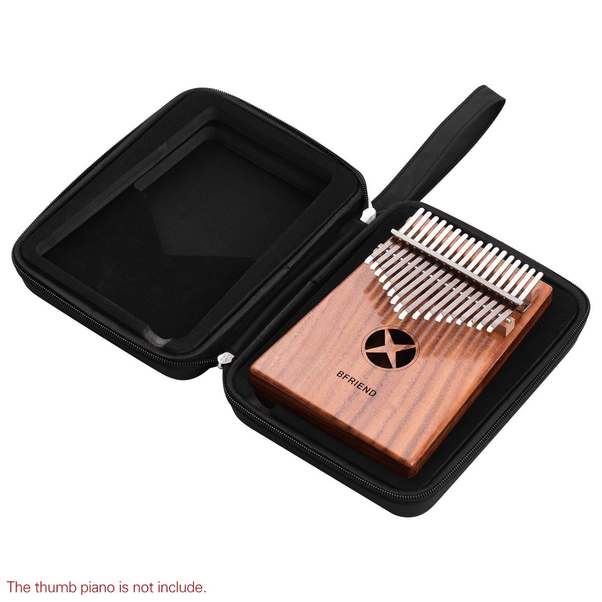 17-Key Kalimba Case Thumb Piano Bag Storage Box Carry Case