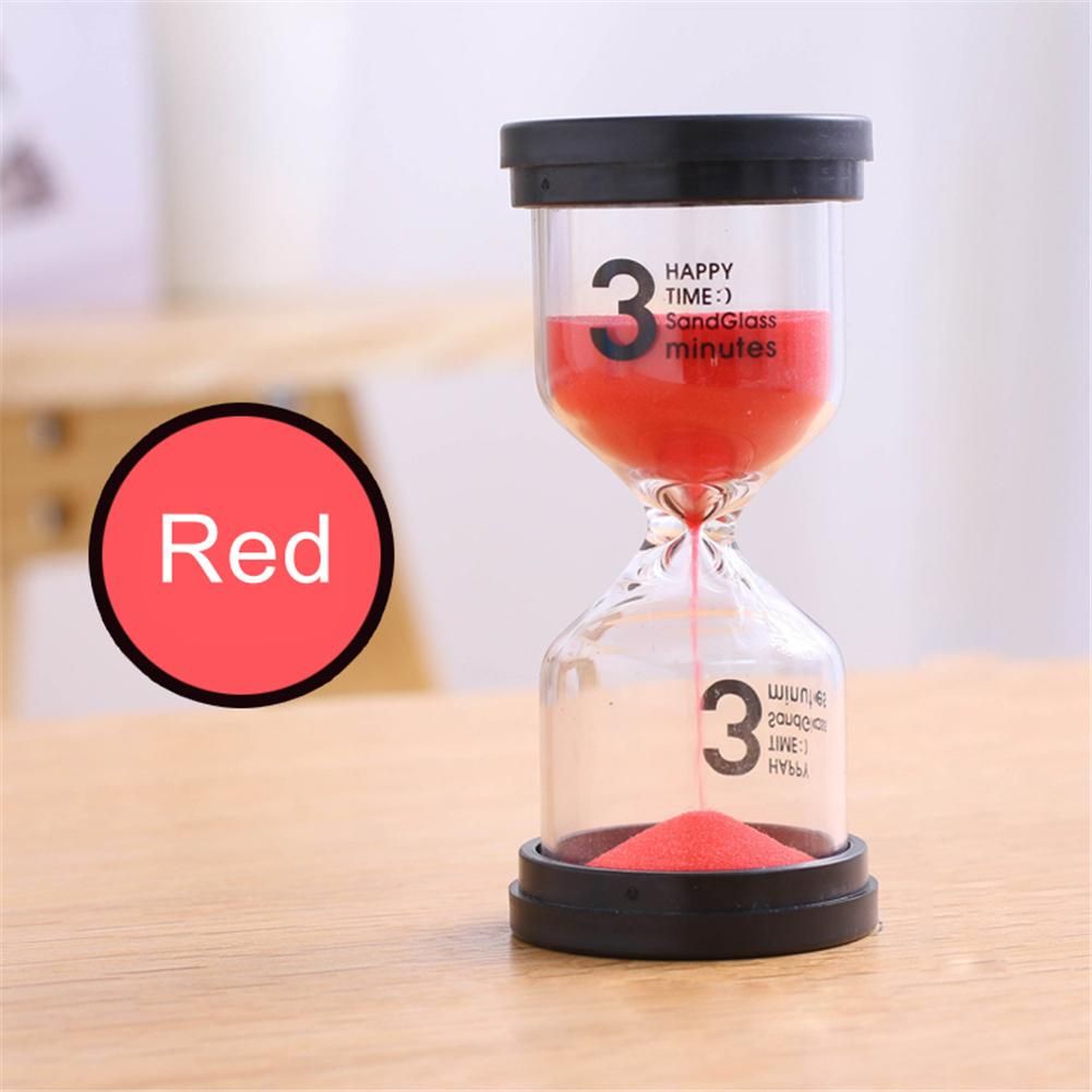 7 Colors Home Desktop Sand Clock Timer 1 / 3 / 5 / 10 / 15 / 30 Min Hourglass Timer F
