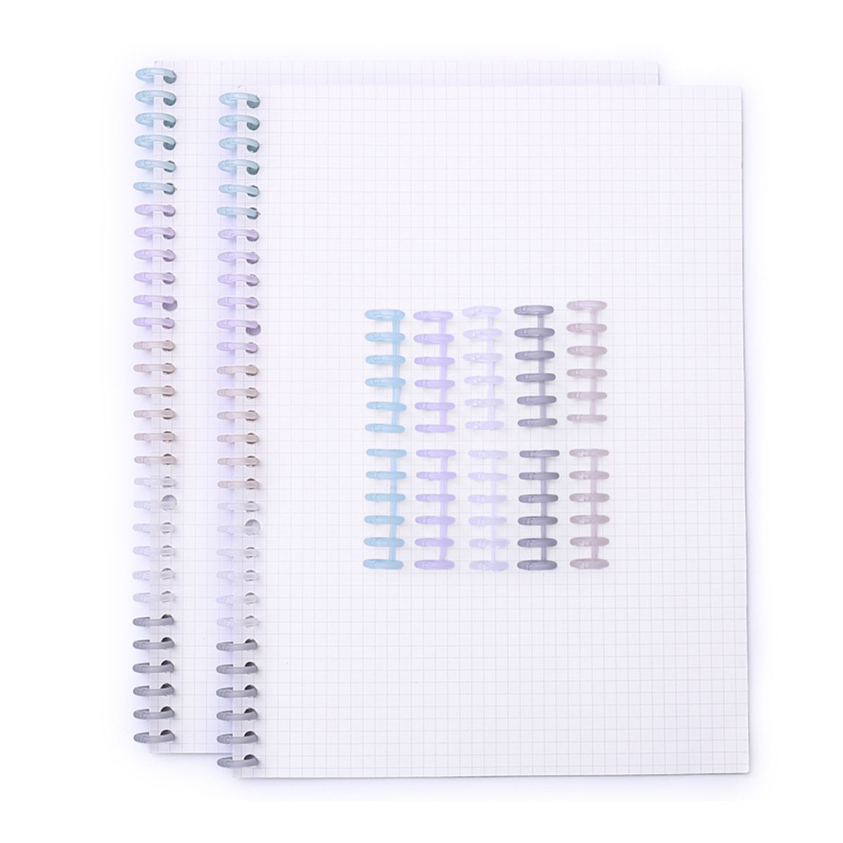 KW-trio Binding Spine Combs 6 Holes Loose Leaf Binder Album