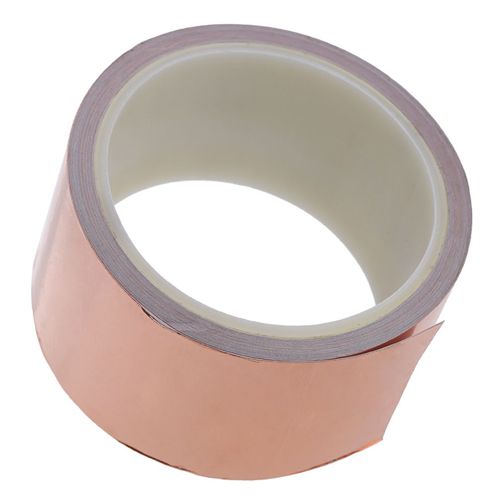 50mm * 10m One Side Copper Foil Tape EMI Shielding Single