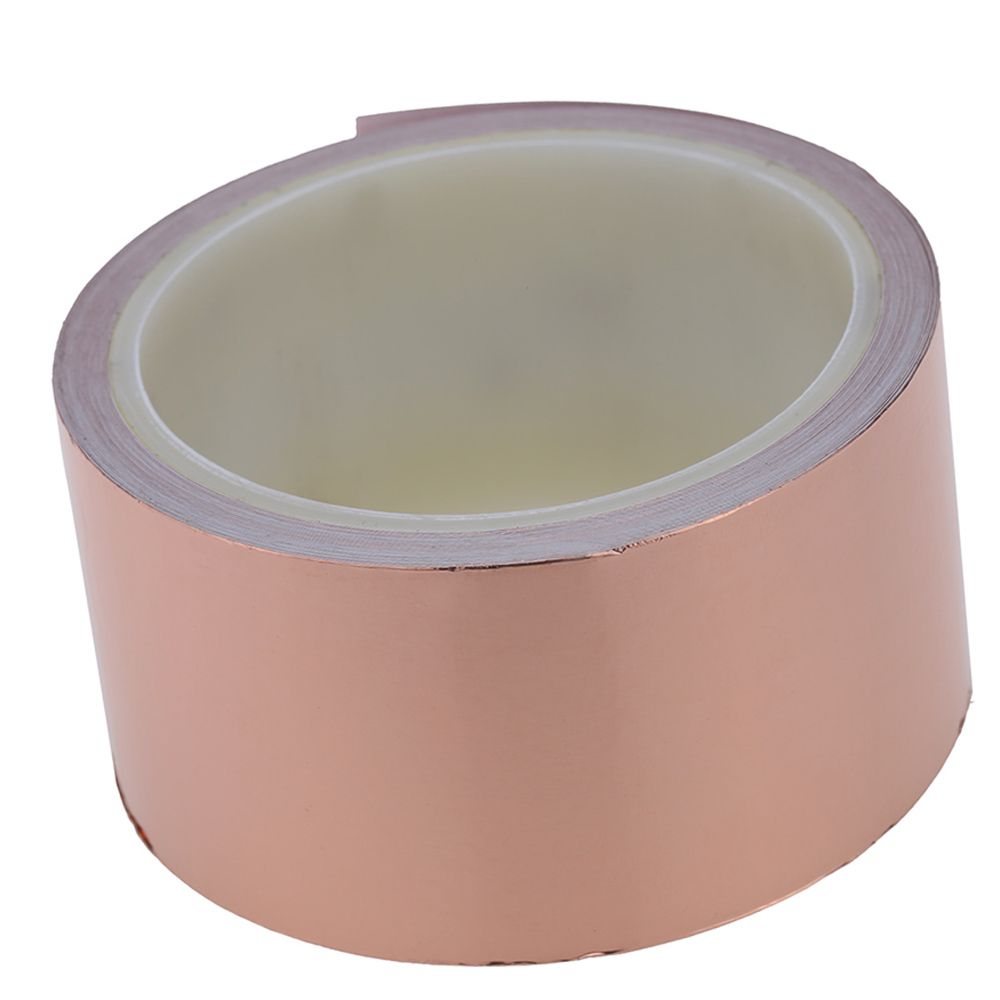 50mm * 10m One Side Copper Foil Tape EMI Shielding Single
