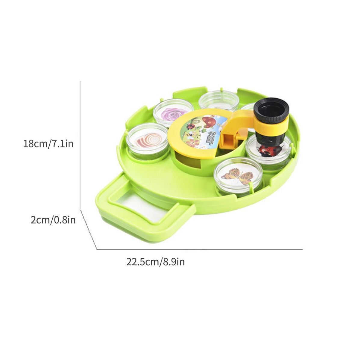 Microscope Magnifying Viewer With Collection Case For Insect