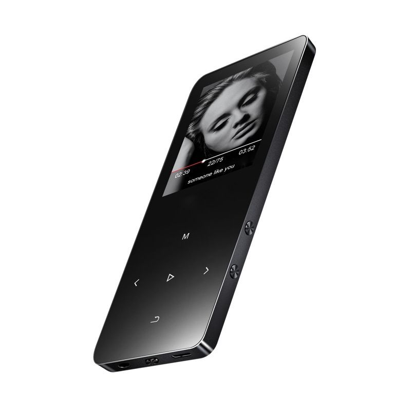 X2 1.8 Inch Touch Screen Bluetooth MP3 MP4 Music Player-Black