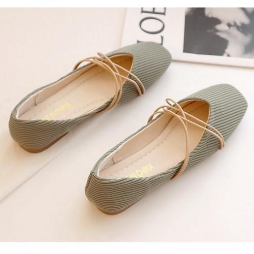 Women's Flat Shoes FashionCross Strap Soft Shoes