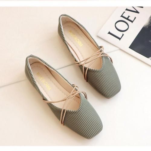 Women's Flat Shoes FashionCross Strap Soft Shoes