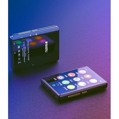 M7 Metal MP4 Player Bluetooth 5.0 Built In Speaker 2.8 Inch Large Touch Screen Mp3 E Book Pedometer Recording Radio Video