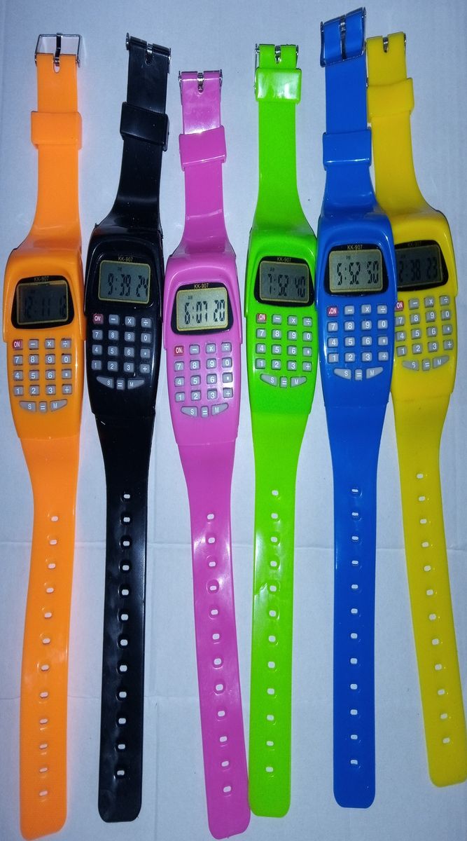 Unisex Kids Party Favour -Calculator Wrist Watches